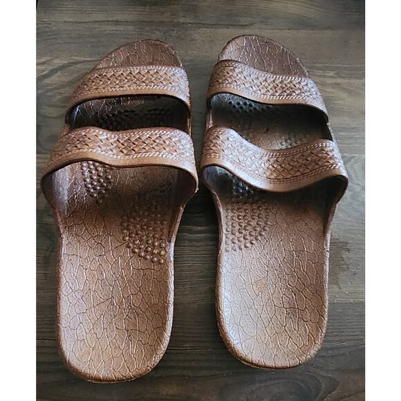 Surfware Hawaiian Classics Waterproof Hawaiian Beach Slides Sandals Size 9 - Picture 3 of 5